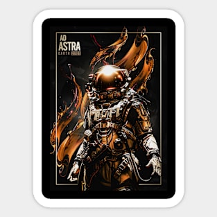 Earth 2701 Ad Astra Sticker